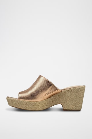 Mules à talons Maritsa - Doré