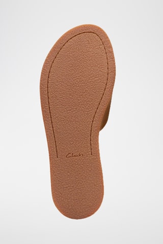 Mules en nubuck Karsea - Marron clair