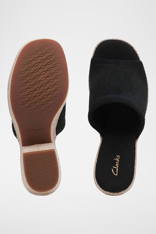 Mules à talons en nubuck Maritsa70Slide - Noir