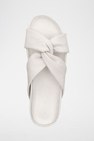 Mules en cuir Pure Twist - Blanc