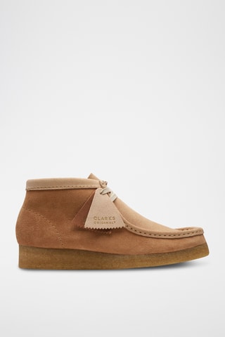 Boots en nubuck Wallabee - Marron