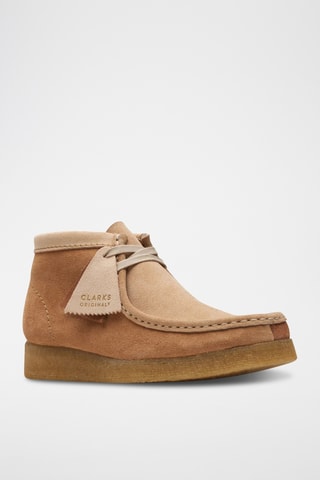 Boots en nubuck Wallabee - Marron