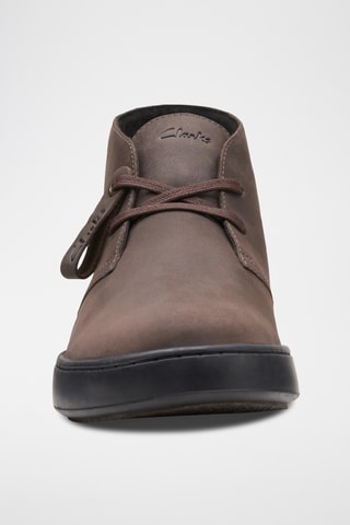 Boots en cuir CourtLite - Marron foncé