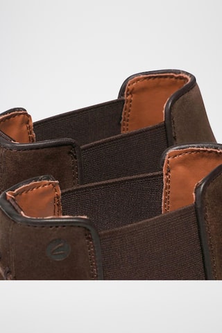 Boots Chelsea en nubuck Jaxen - Marron