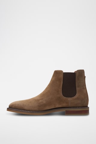 Boots Chelsea en nubuck Jaxen - Taupe