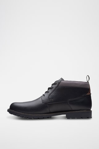 Boots en cuir Bowser - Noir