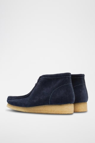 Boots en nubuck Wallabee - Bleu marine