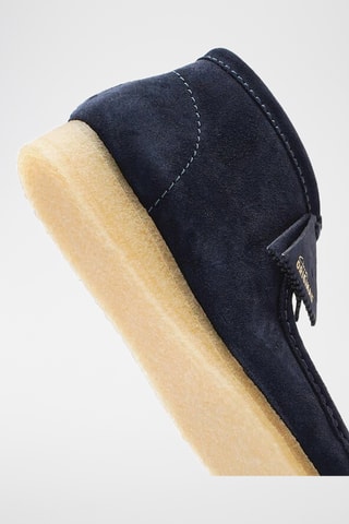 Boots en nubuck Wallabee - Bleu marine