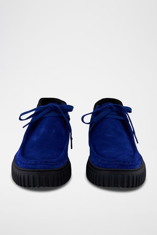 Boots en nubuck Torhill - Bleu électrique