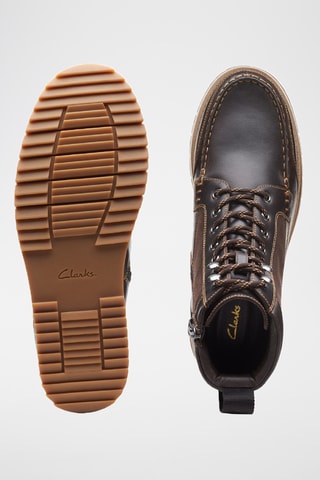 Boots en cuir Durston - Marron foncé