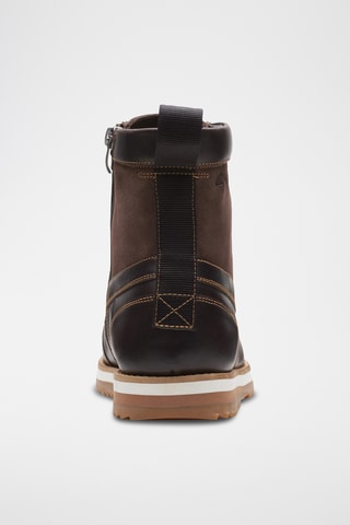 Boots en cuir Durston - Marron foncé