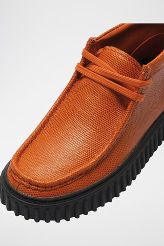 Boots en cuir Cur - Orange