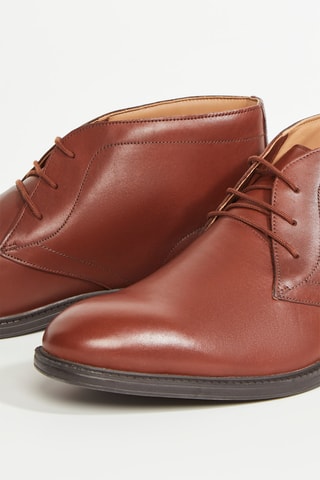 Boots en cuir Chilver - Marron