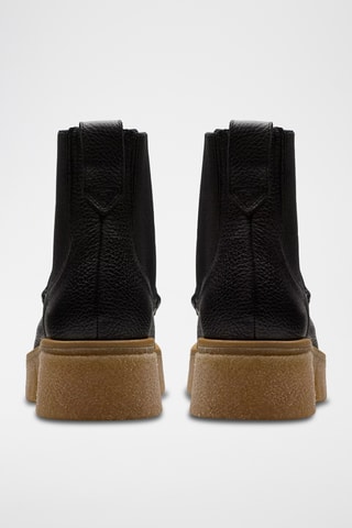 Bottines Chelsea en cuir Linoso Top - Noir