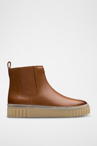 Bottines en cuir Mayhill - Marron clair
