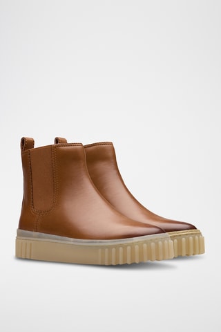 Bottines en cuir Mayhill - Marron clair