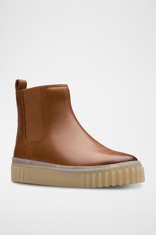 Bottines en cuir Mayhill - Marron clair