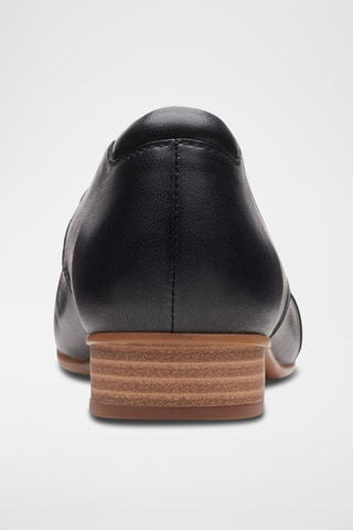 Slippers en cuir Juliet - Noir