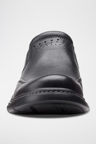 Slip-on en cuir Un - Noir