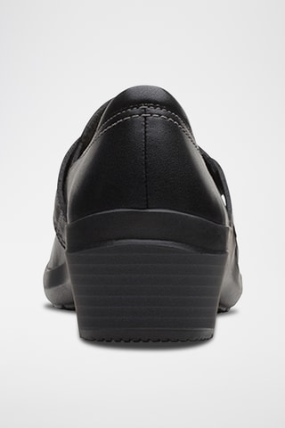 Slip-on en cuir Angie - Noir