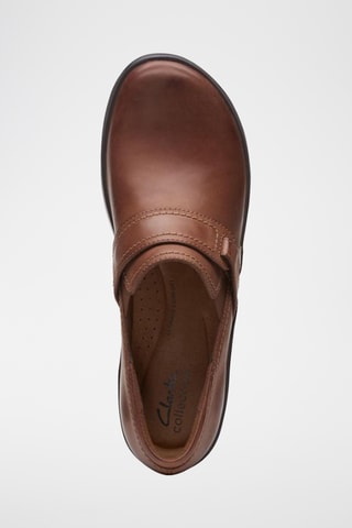 Slip-on en cuir Angie - Marron