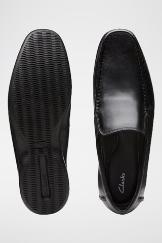 Slip-on en cuir Finer - Noir