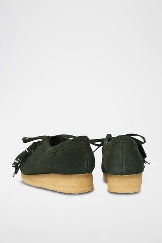 Derbys en nubuck Wallabee - Vert foncé