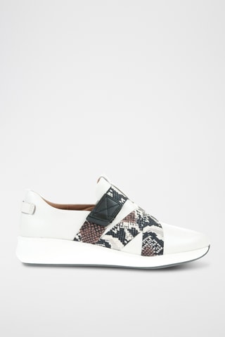 Baskets en cuir Un Rio - Blanc