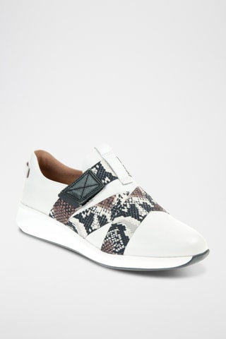 Baskets en cuir Un Rio - Blanc