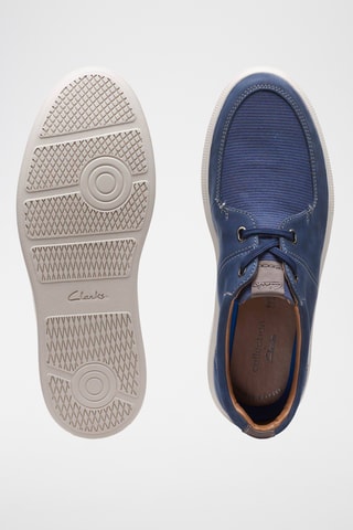 Baskets en nubuck Cambro - Bleu foncé