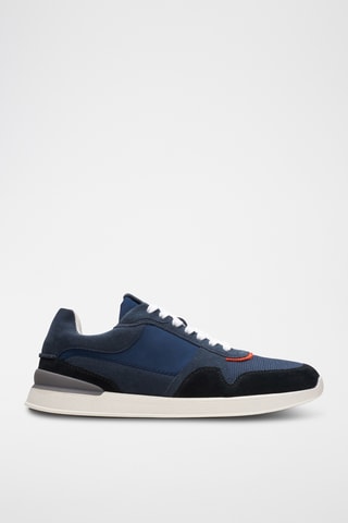 Baskets en nubuck RaceLite - Bleu marine