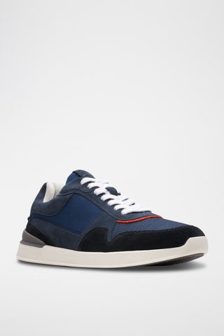 Baskets en nubuck RaceLite - Bleu marine