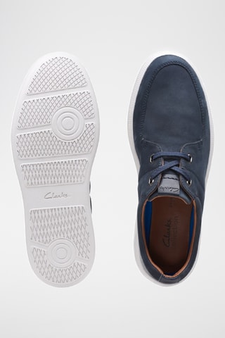 Baskets en nubuck Cambro - Bleu marine