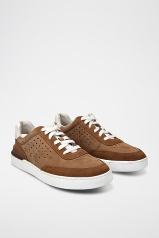 Baskets en cuir CourtLite - Camel