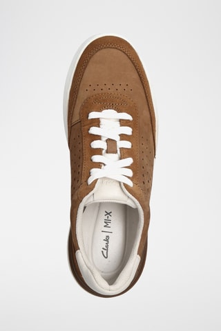 Baskets en cuir CourtLite - Camel