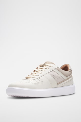 Baskets en cuir Cambro - Ecru