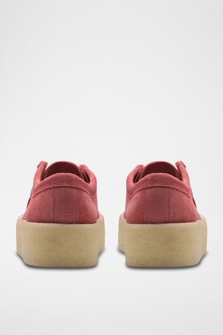Derbys en nubuck Wallabee - Vieux rose