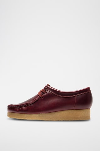 Derbys en cuir Wallabee - Bordeaux