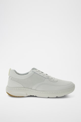 Baskets en cuir ClarksPro - Blanc