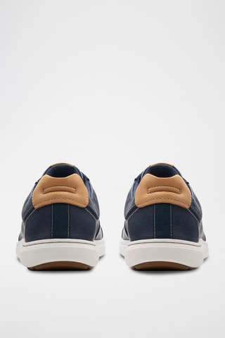 Baskets en cuir Mapstone - Bleu marine