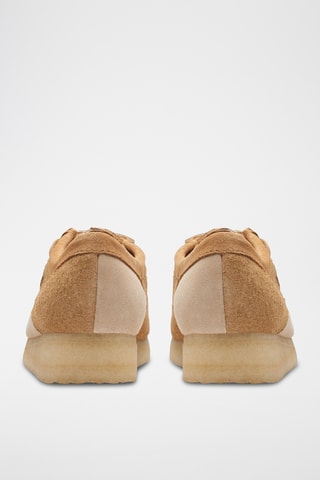 Derbys en nubuck Wallabee - Marron