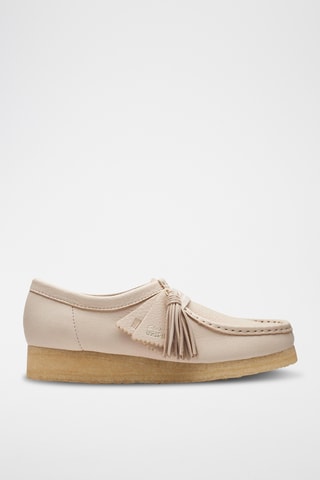 Derbys en cuir Wallabee - Beige