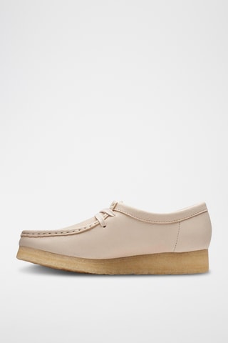 Derbys en cuir Wallabee - Beige