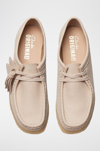 Derbys en cuir Wallabee - Beige