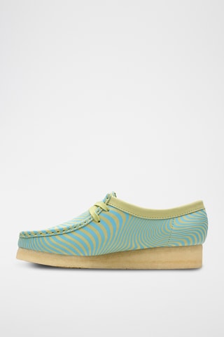 Derbys en cuir Wallabee - Ciel