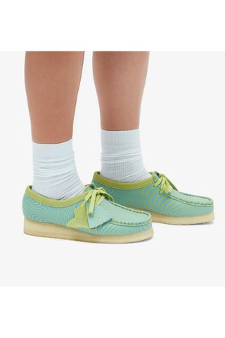 Derbys en cuir Wallabee - Ciel