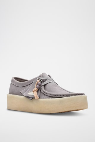 Derbys en nubuck Wallabee - Gris