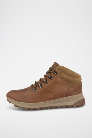 Chaussures de trekking en cuir ATL - Marron clair