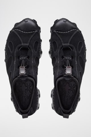 Chaussures de trail en nubuck Makolite - Noir