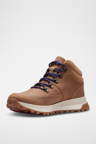 Chaussures de trekking en cuir ATL - Marron clair